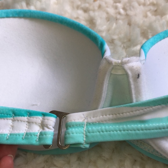 ✨3/$15✨ NWT Ardene Striped Blue Bikini - Picture 4 of 7